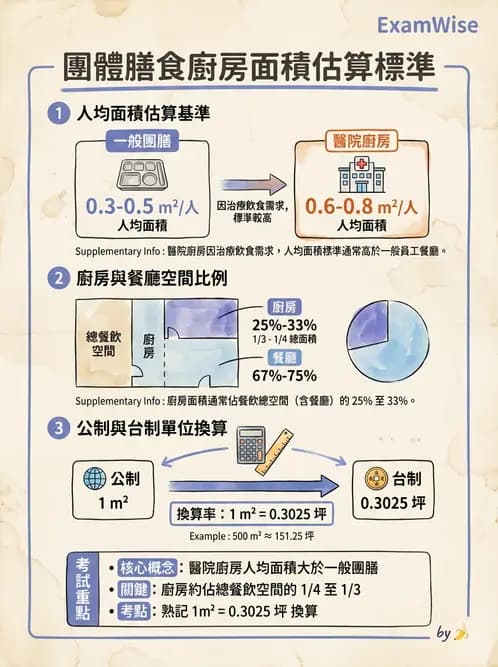 營養 - 廚房設計與設備管理 - AI 圖文解析預覽
