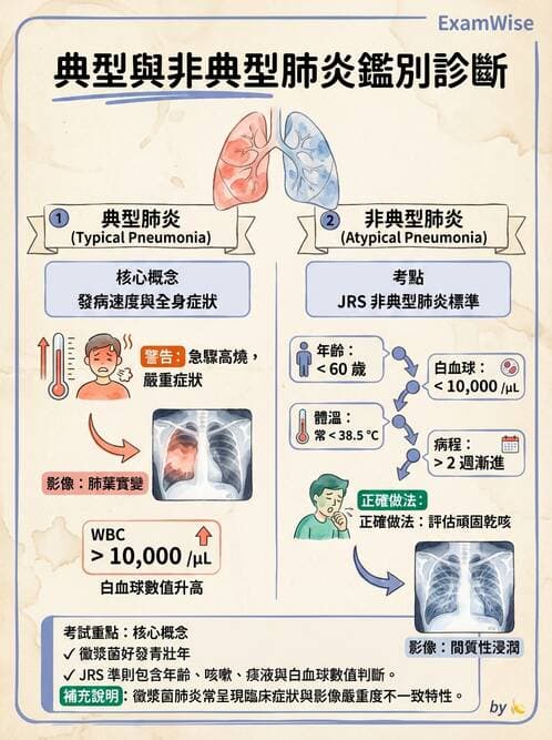 專師 - 肺炎與肺部感染 - AI 圖文解析預覽