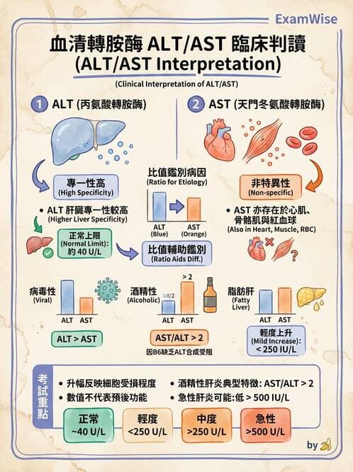 專師 - 肝炎與肝功能 - AI 圖文解析預覽