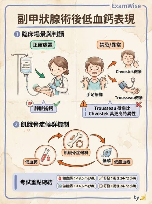 專師 - 副甲狀腺與鈣磷代謝 - AI 圖文解析預覽