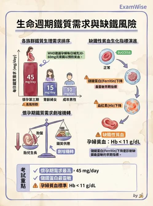 營養 - 鐵營養與貧血 - AI 圖文解析預覽