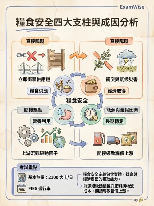 營養 - 國際營養議題與糧食安全 - AI 圖文解析預覽