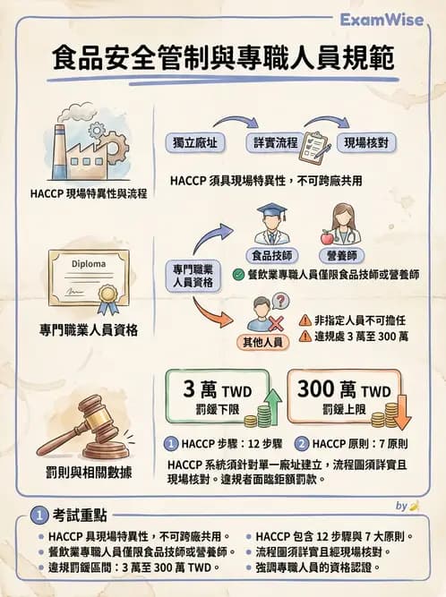 營養 - HACCP系統與食安法規 - AI 圖文解析預覽