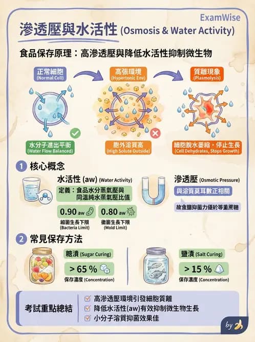 營養 - 食品腐敗微生物學 - AI 圖文解析預覽