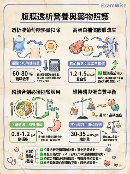 營養 - 透析治療飲食管理 - AI 圖文解析預覽