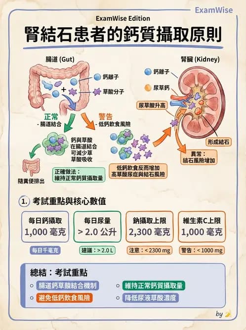 營養 - 腎臟疾病飲食治療 - AI 圖文解析預覽