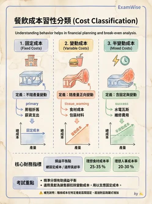 營養 - 成本結構、損益分析與財務管理 - AI 圖文解析預覽