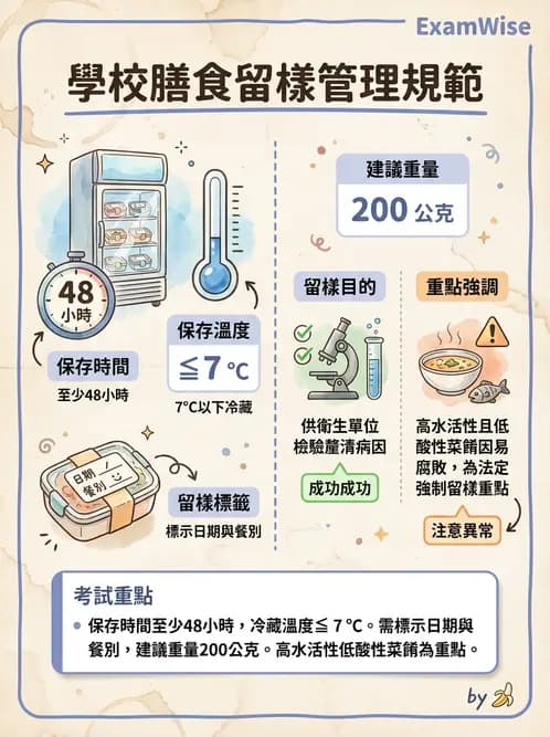 營養 - 食品安全衛生管理 - AI 圖文解析預覽