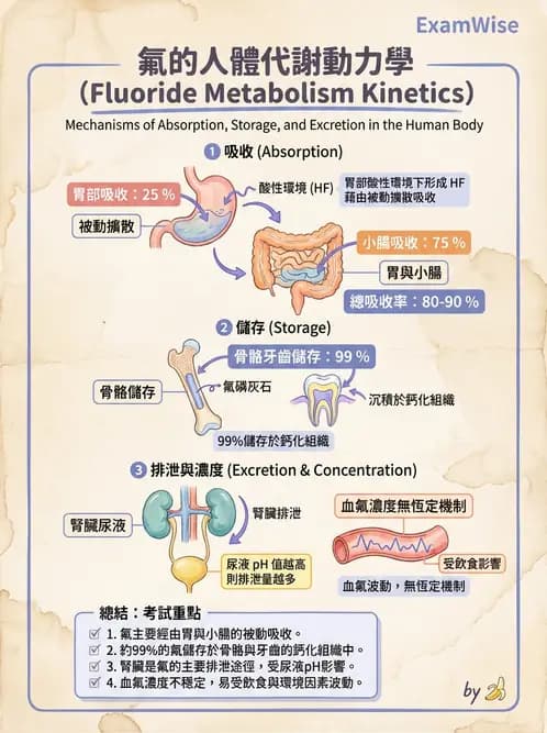 營養 - 氟、鉻及其他微量礦物質 - AI 圖文解析預覽