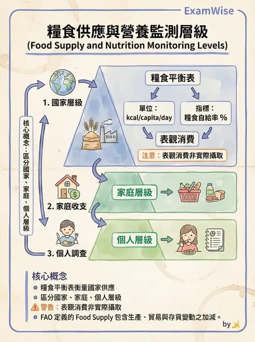 營養 - 國際營養議題與糧食安全 - AI 圖文解析預覽