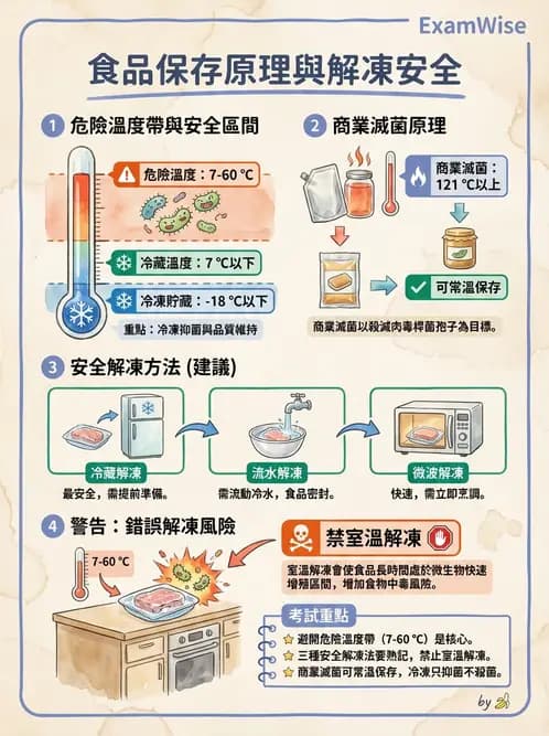 營養 - 餐飲場所設施與食材管理 - AI 圖文解析預覽