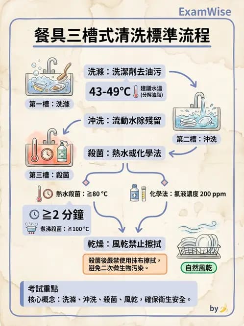 營養 - 餐飲人員衛生與操作規範 - AI 圖文解析預覽