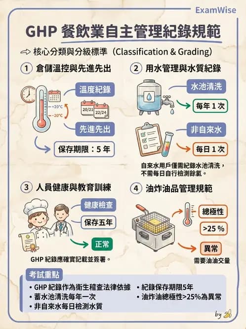 營養 - 餐飲人員衛生與操作規範 - AI 圖文解析預覽