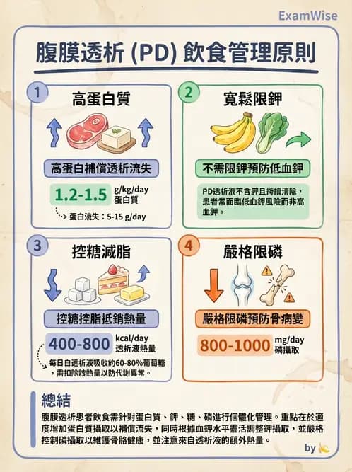 營養 - 透析治療飲食管理 - AI 圖文解析預覽