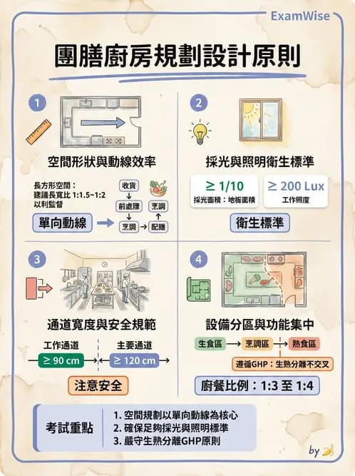 營養 - 廚房設計與設備管理 - AI 圖文解析預覽