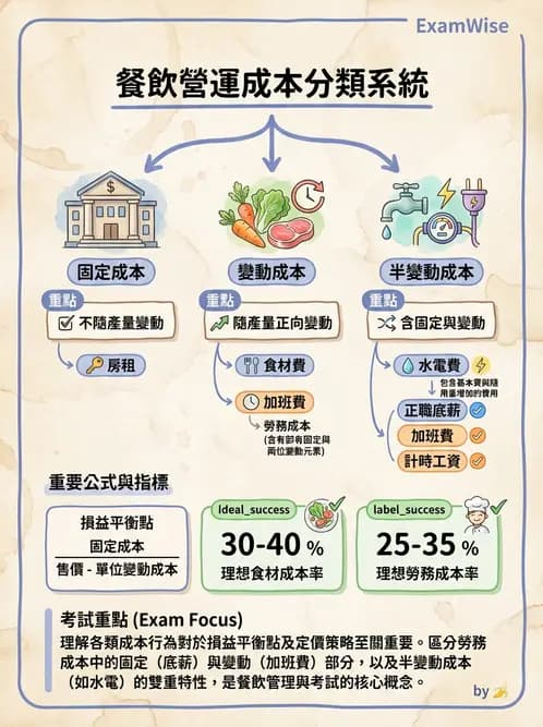 營養 - 成本結構、損益分析與財務管理 - AI 圖文解析預覽