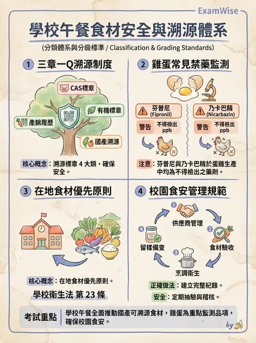 營養 - 食品安全衛生管理 - AI 圖文解析預覽