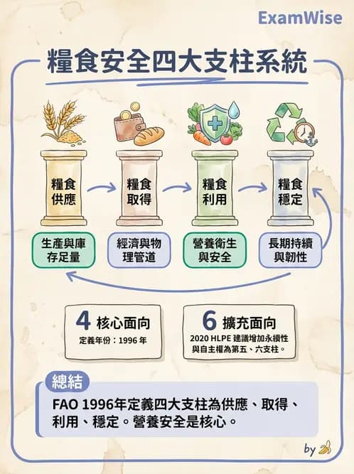 營養 - 國際營養議題與糧食安全 - AI 圖文解析預覽