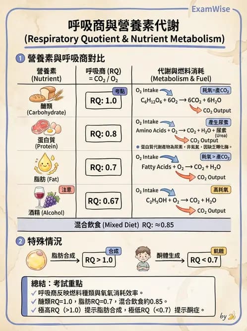 營養 - 能量代謝 - AI 圖文解析預覽