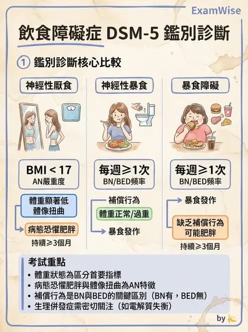 營養 - 體重管理與攝食異常 - AI 圖文解析預覽