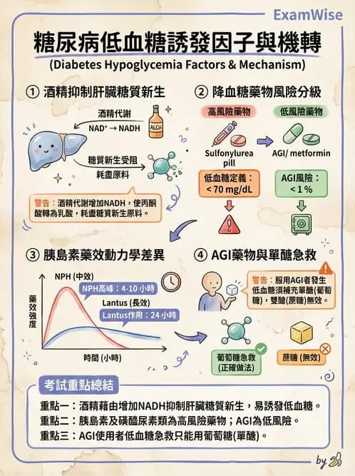 營養 - 糖尿病與代謝症候群 - AI 圖文解析預覽