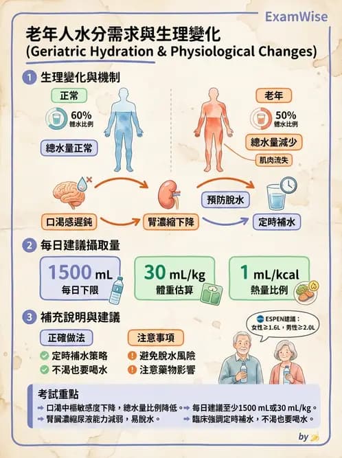 營養 - 老人營養與長期照護 - AI 圖文解析預覽