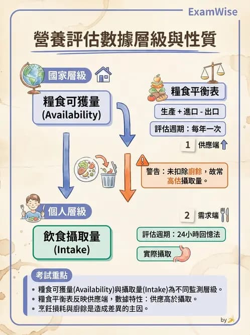 營養 - 膳食調查方法 - AI 圖文解析預覽