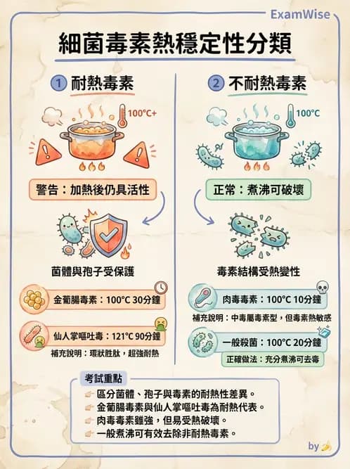 營養 - 食源性病原微生物 - AI 圖文解析預覽