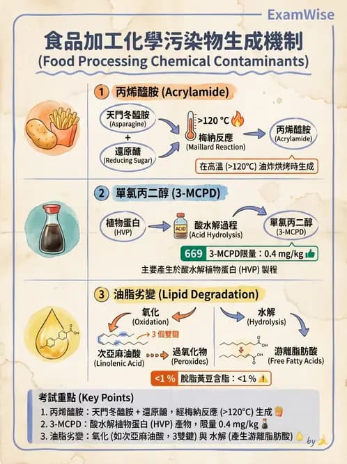 營養 - 化學性危害 - AI 圖文解析預覽