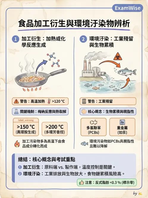 營養 - 化學性危害 - AI 圖文解析預覽