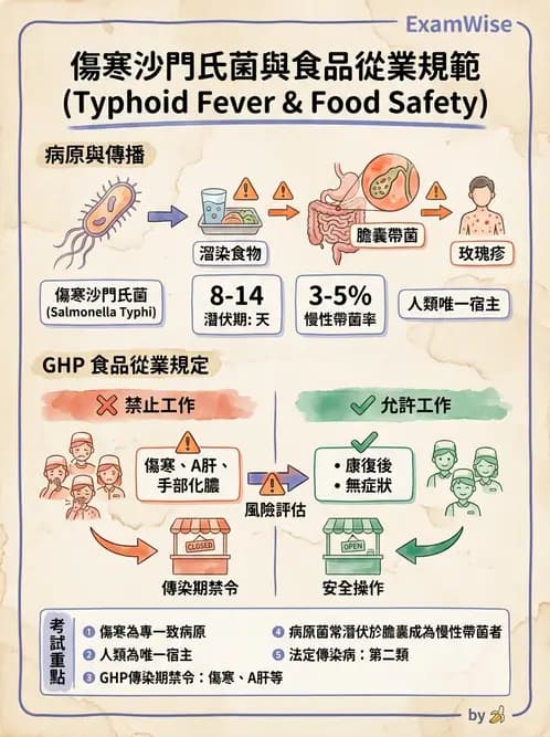 營養 - 食源性病原微生物 - AI 圖文解析預覽