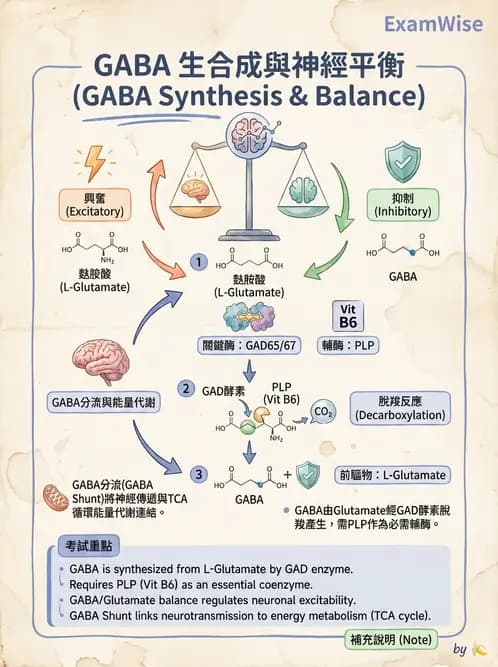 營養 - 蛋白質與胺基酸代謝 - AI 圖文解析預覽