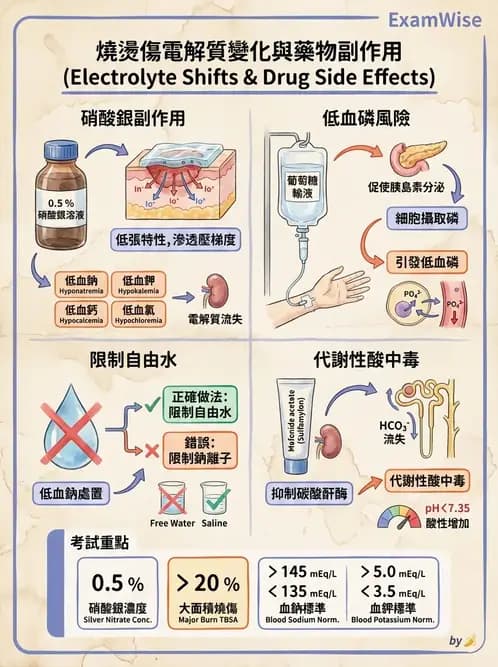 營養 - 燒燙傷與外傷重症營養 - AI 圖文解析預覽