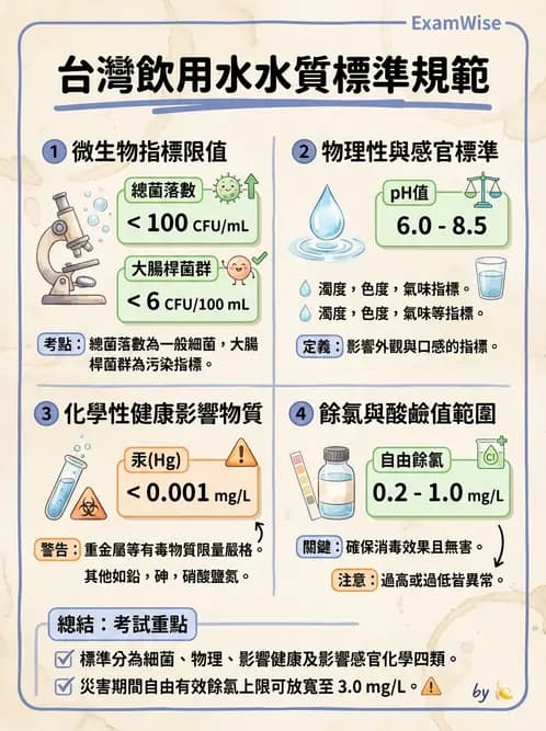 營養 - 食品安全衛生管理 - AI 圖文解析預覽