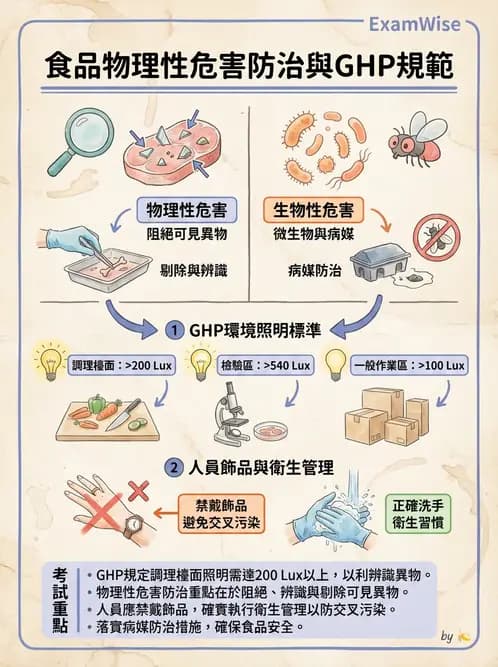 營養 - 食品安全衛生管理 - AI 圖文解析預覽