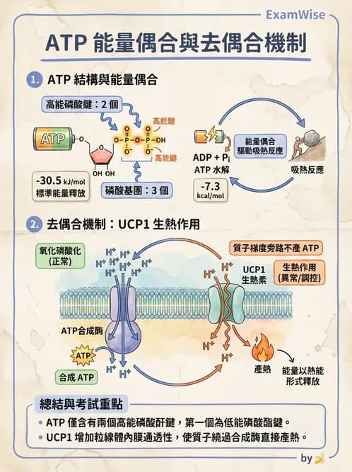 營養 - 能量代謝 - AI 圖文解析預覽