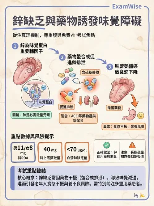 營養 - 鋅與銅營養 - AI 圖文解析預覽