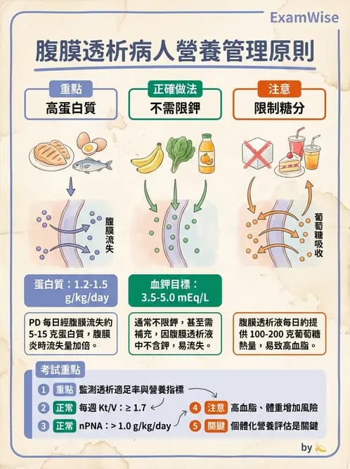 營養 - 透析治療飲食管理 - AI 圖文解析預覽