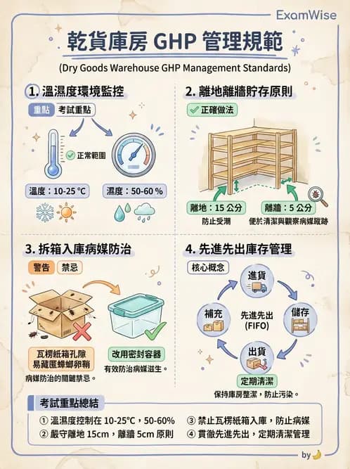 營養 - 庫房管理、食材貯存與盤點 - AI 圖文解析預覽