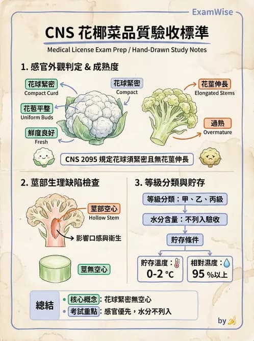 營養 - 食材驗收與品質規格 - AI 圖文解析預覽