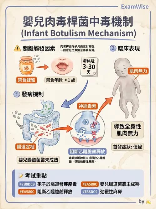 營養 - 食源性病原微生物 - AI 圖文解析預覽