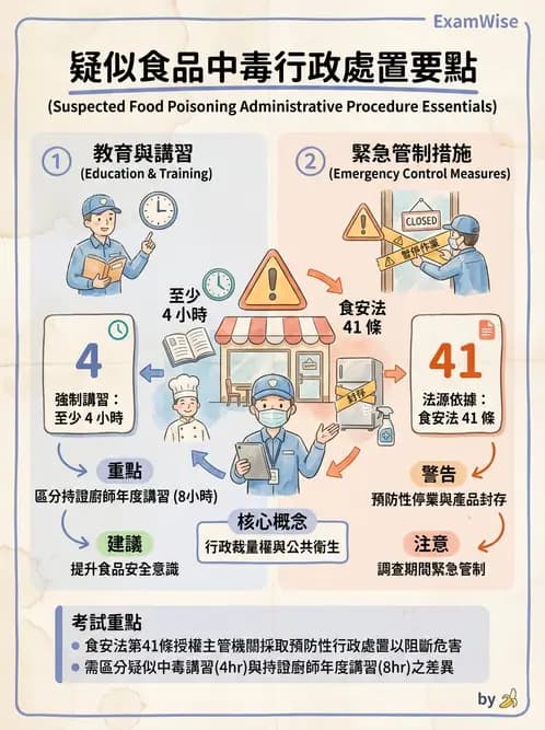 營養 - 食品安全衛生管理 - AI 圖文解析預覽