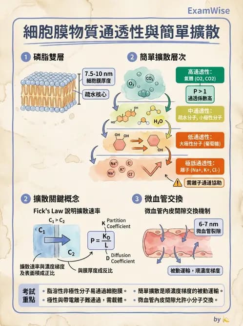 營養 - 細胞生理學 - AI 圖文解析預覽