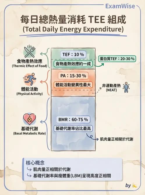 營養 - 能量平衡與食慾控制 - AI 圖文解析預覽