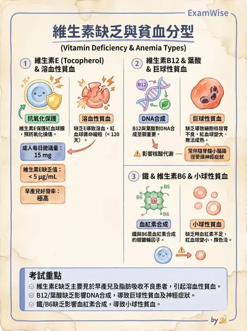 營養 - 維生素E - AI 圖文解析預覽