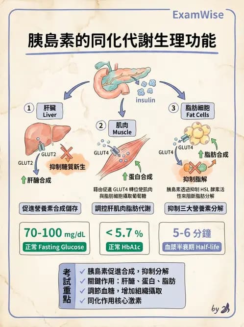 營養 - 糖尿病與代謝症候群 - AI 圖文解析預覽