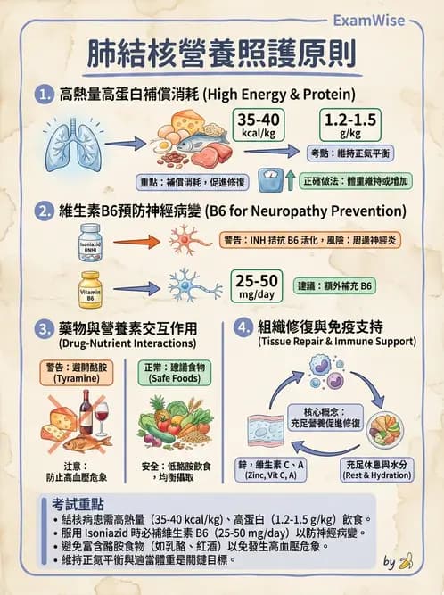 營養 - 呼吸系統疾病 - AI 圖文解析預覽