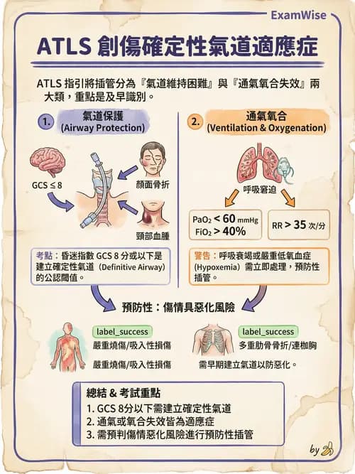 專師 - 創傷初評與呼吸道 - AI 圖文解析預覽