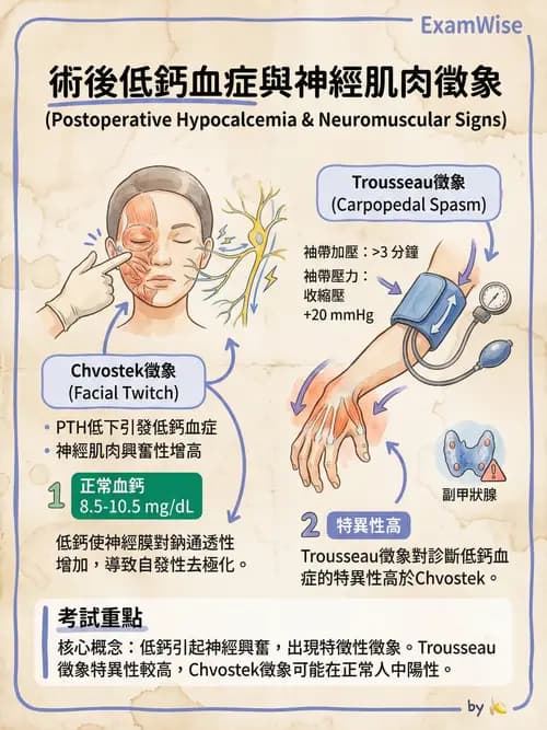 專師 - 副甲狀腺與鈣磷代謝 - AI 圖文解析預覽