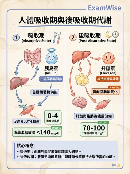 營養 - 消化系統生理學 - AI 圖文解析預覽